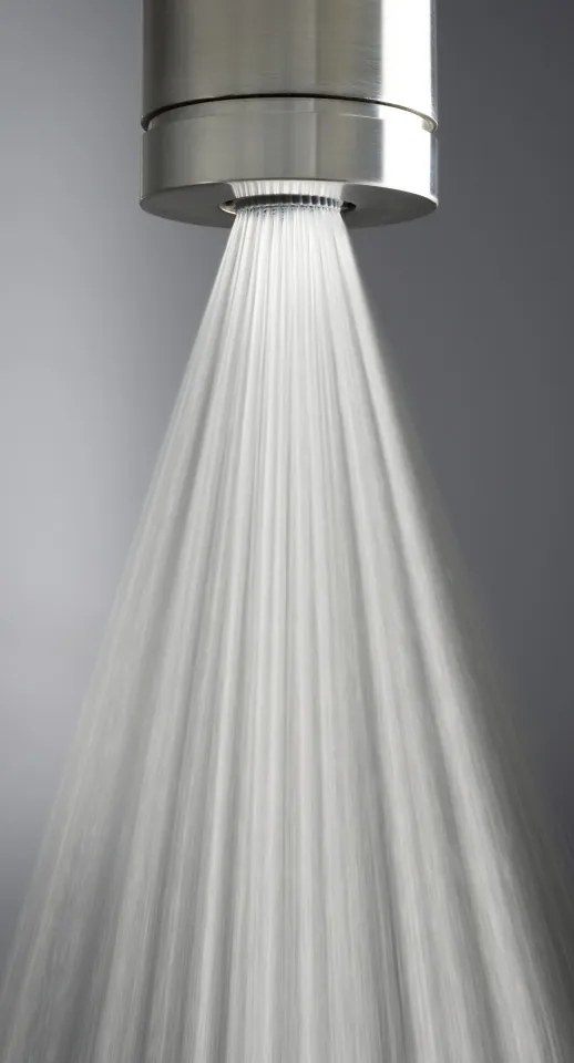 🚿 Coloana de duș freestanding SILIA, pentru grădină sau baie (interior/exterior), finisaj oțel șlefuit – Cod NQS_F4GM