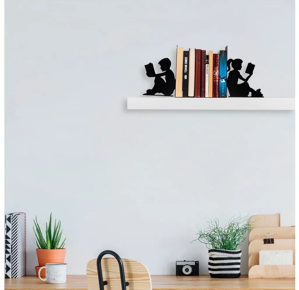 Suport de cărți 22x40,5 cm negru