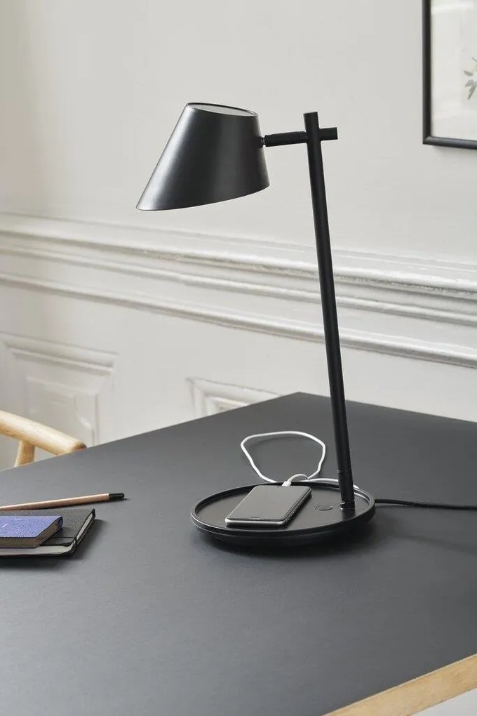 Lampa de masa LED multifunctionala Stay negru 48185003 DFTP