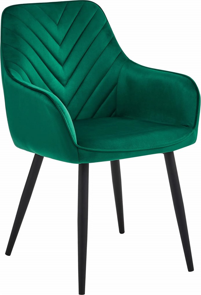 Scaun Bucatarie/Dining Nigmo Catifea  Verde