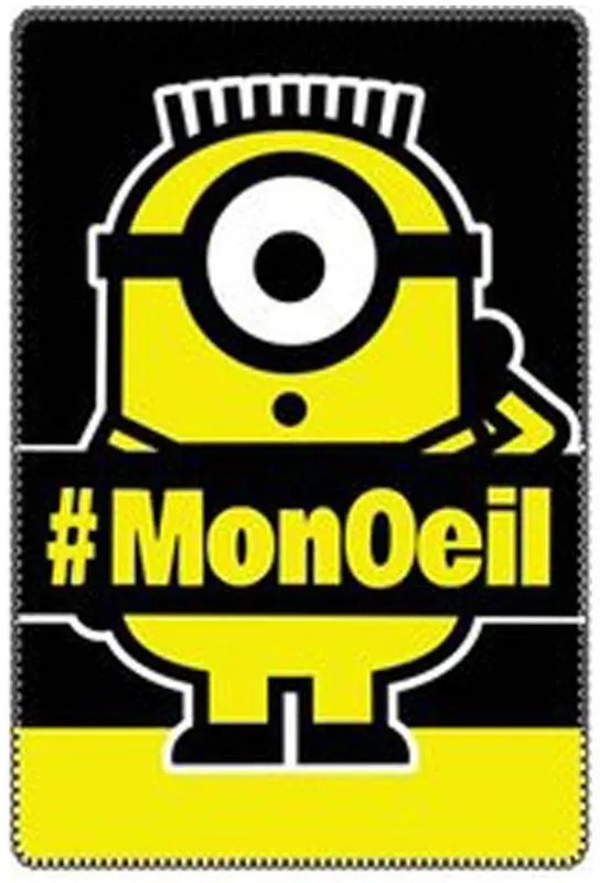 Minionii Pătură Monoeil polar 100x150cm