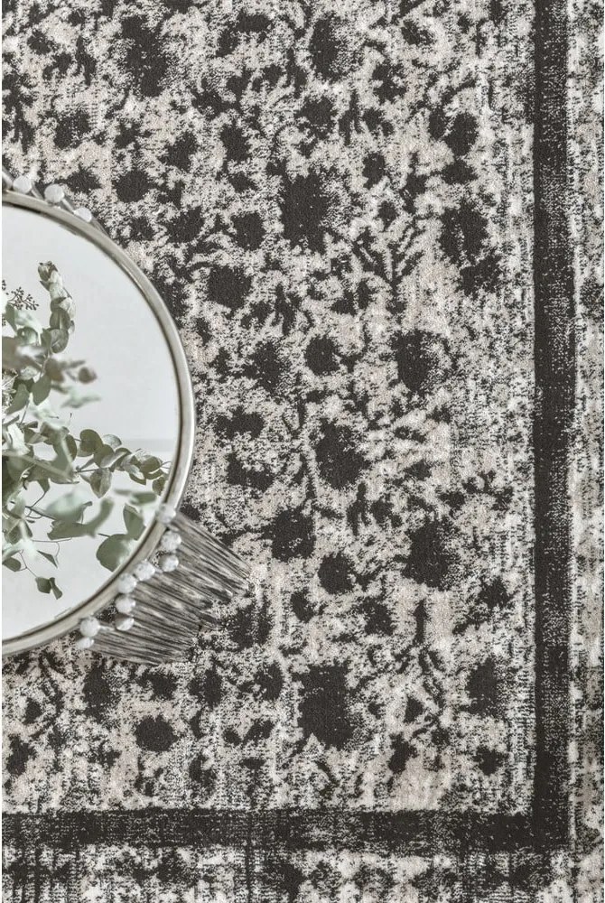 Covor gri antracit din lână 200x300 cm Agnus Classic – Agnella