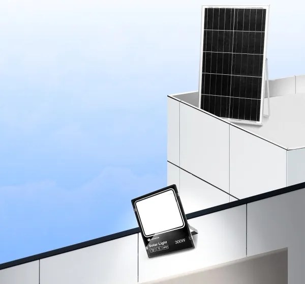 Proiector LED solar dimabil Aigostar LED/300W/3,2V IP65 + telecomandă