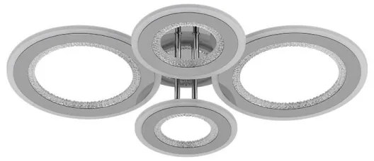 Lustră LED dimabilă aplicată LED/100W/230V 3000-6500K + telecomandă