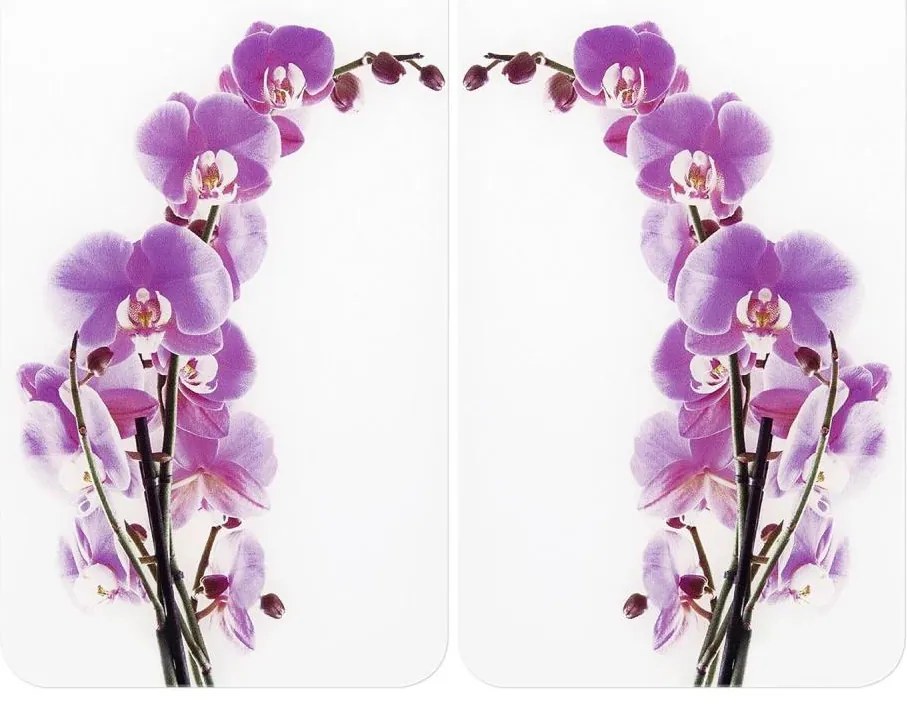 WENKO 2521433500 - Capac pentru placă ABDECKPLATTE - Flori/Plante 30x52 cm multicolor