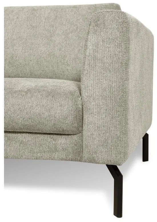 Canapea bej cu tapițerie din chenille 165 cm Gomero – Scandic