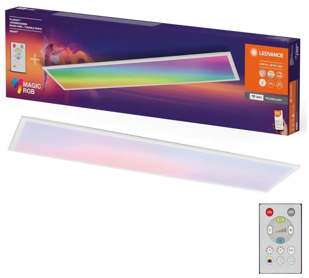 Ledvance SMART+MAGIC LED RGBW plafonieră dimabilă 36W Wi-Fi + DO