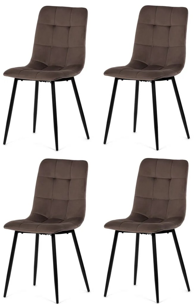 Set de scaune de sufragerie CT-281 BR4, 4 buc.