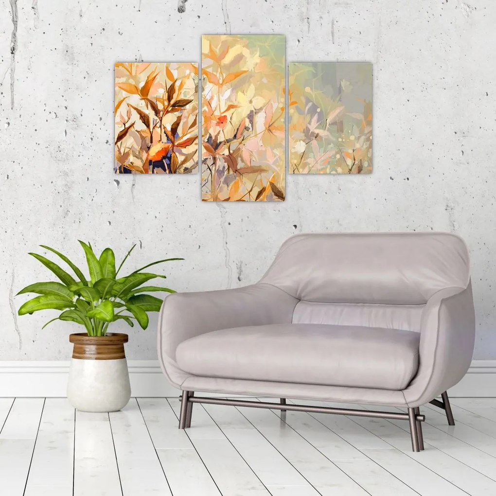 Tablou - Plante pictate (90x60 cm)