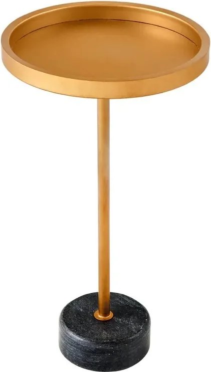 Masuta Laterala, Marmura, Metal, TRAYFUL 60cm