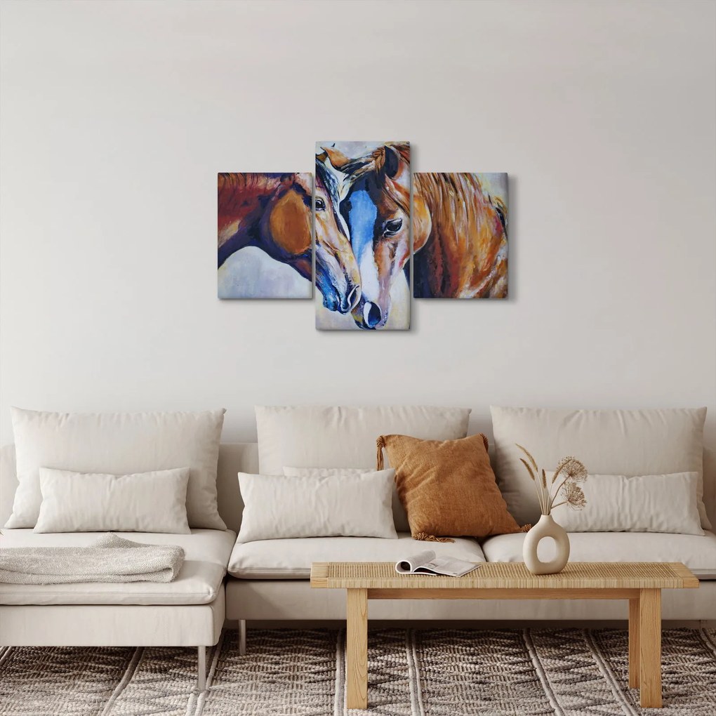 Tablou - Caii îndrăgostiți (90x60 cm)