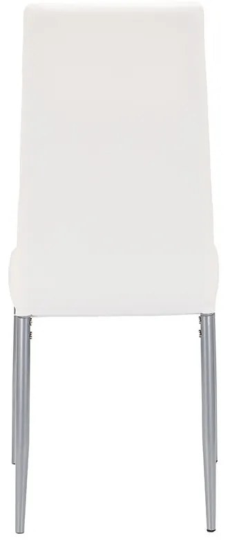 Scaun de masă Tino NOVA în alb-gri