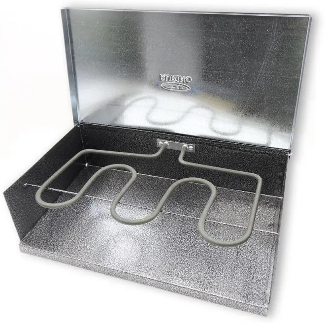 Gratar electric pentru felii Rubino Maxi, 1600 W, 43x30x13.3 cm, Tava pentru grasimi