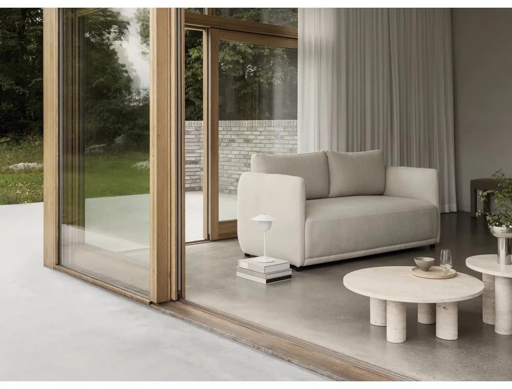 Măsuță auxiliară rotundă din piatră ø 52 cm Volos – Blomus