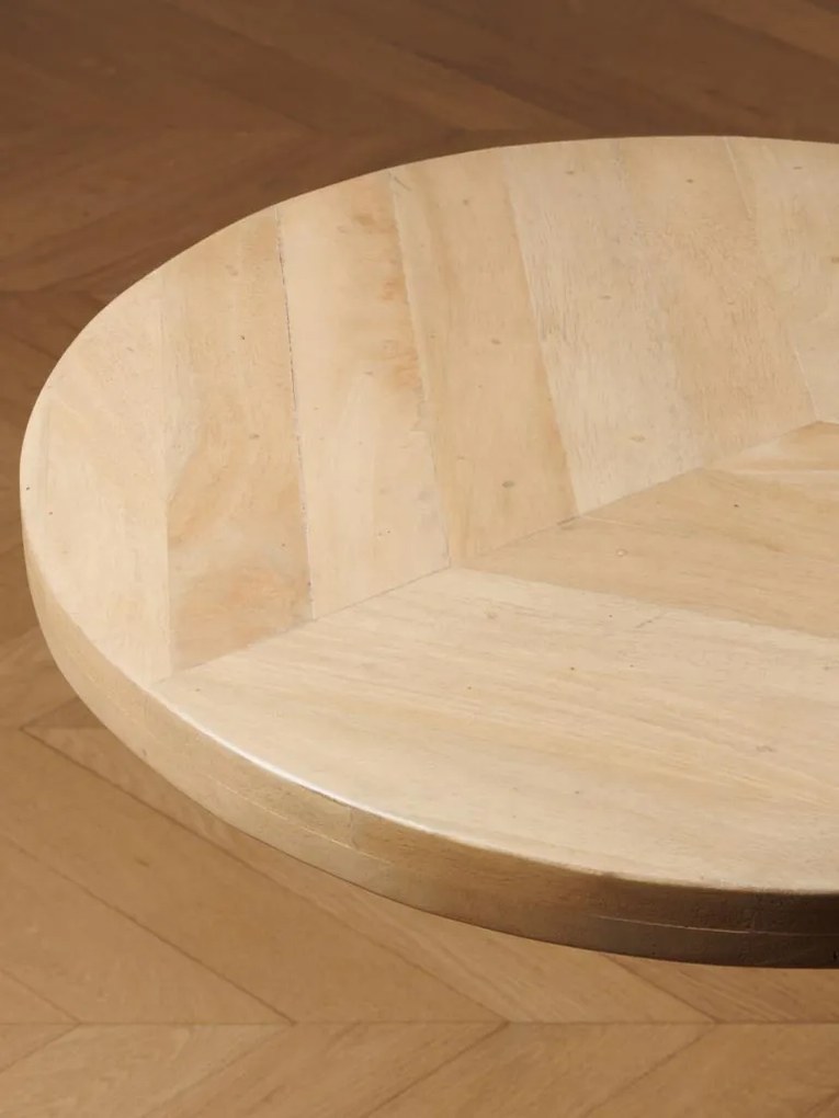 Masuta laterala, din lemn de mango, Parquet
