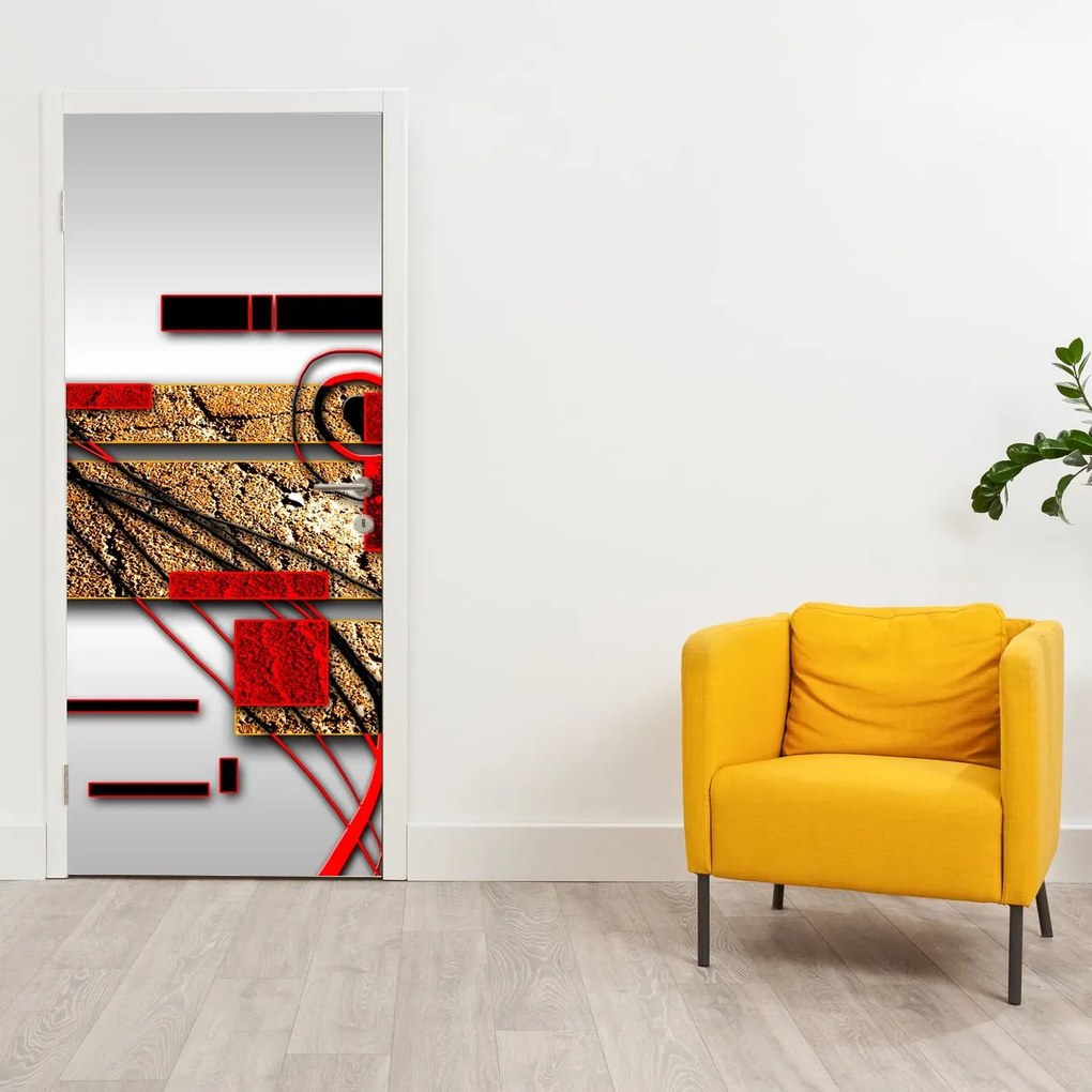 Fototapet pentru ușă - Abstract (95x205cm)