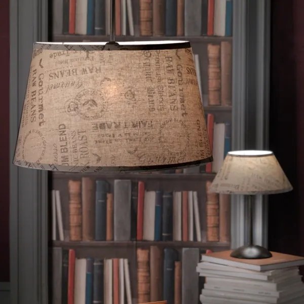 Lampă de masă ONLI MAIDA 1xE27/15W/230V 38 cm maro