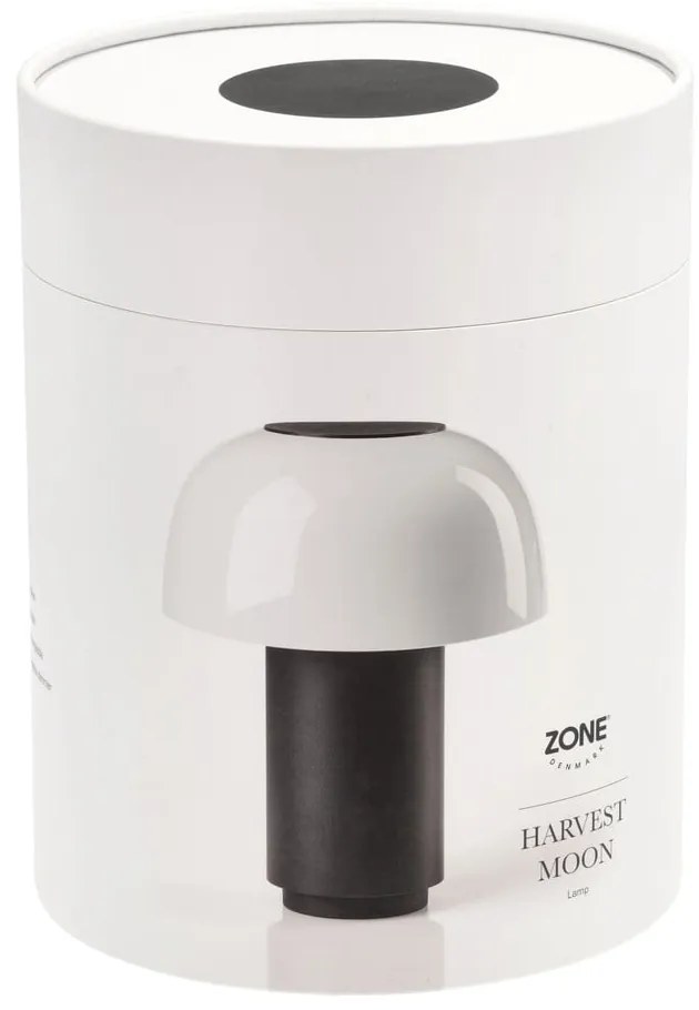 Veioză neagră LED cu intensitate reglabilă din aluminiu (înălțime 22 cm) Harvest – Zone