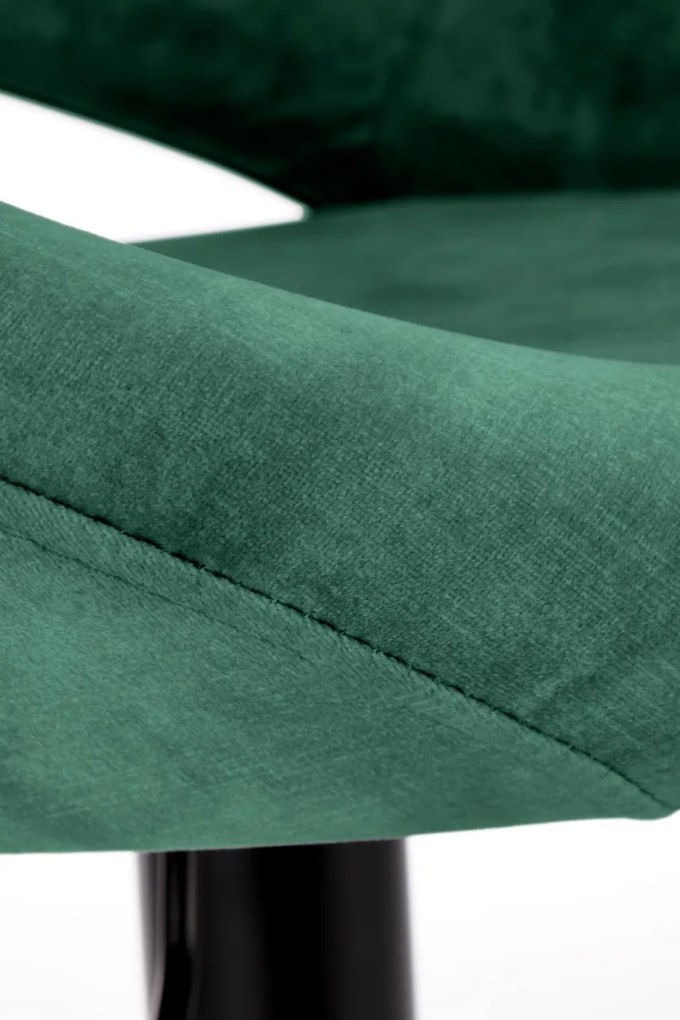 Scaun de bar H102 velvet verde