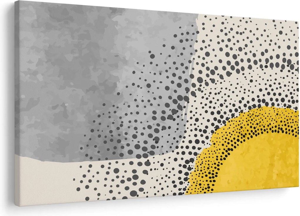 Tablou - pictură abstractă de plajă N⁰3 (90x60 cm)