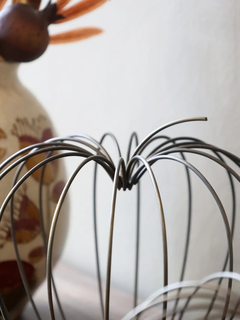 Dovleac decorativ, din metal, D20cm, Pumpkin