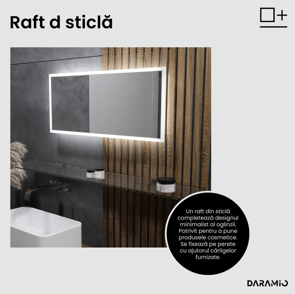 Oglindă cu iluminare LED F4