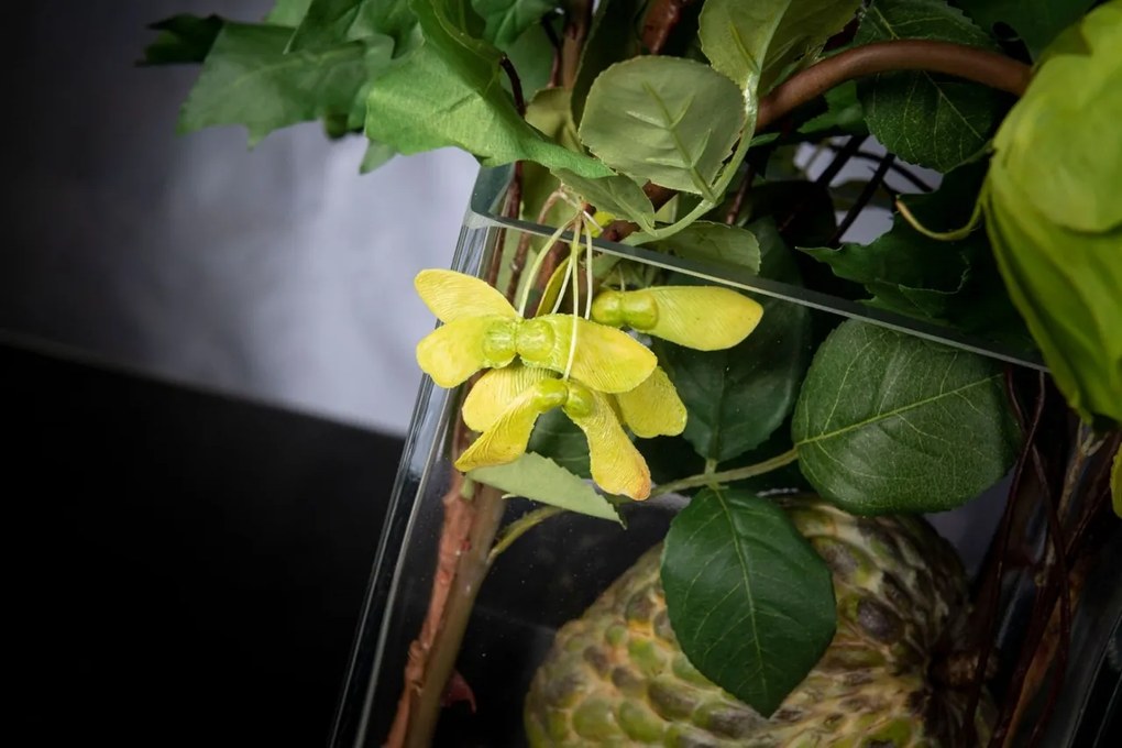 Aranjament floral mediu design LUX CANADIAN ROSES