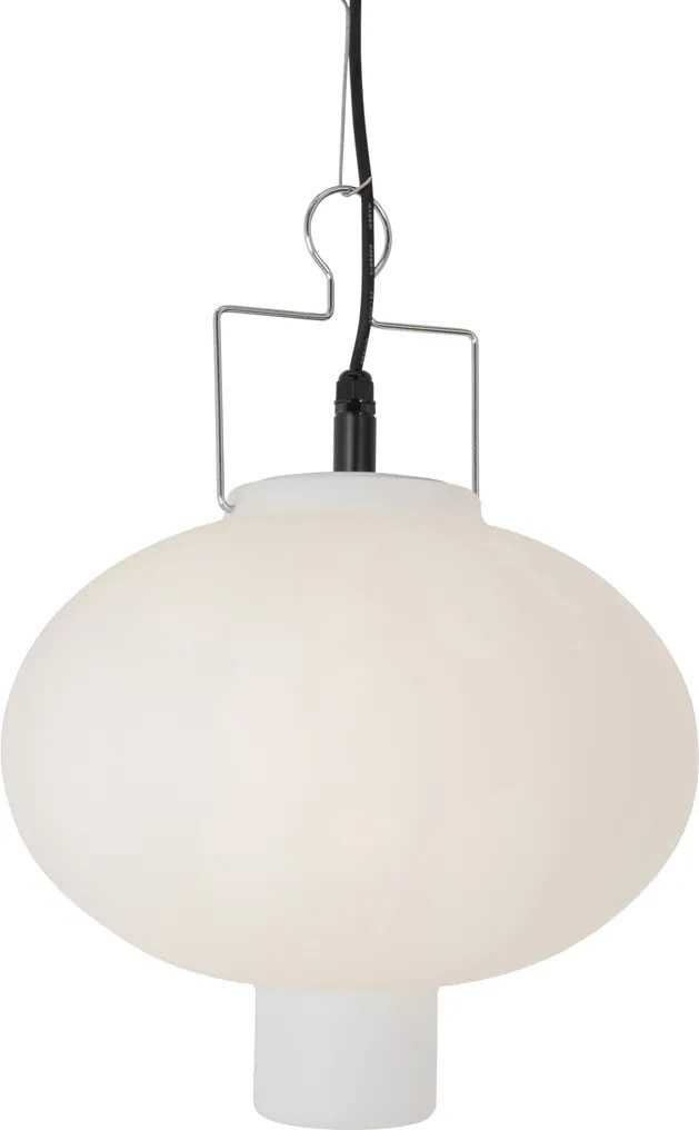 Lampă pendant inteligentă pentru exterior alb 35cm cu WiFi A60 - Pion