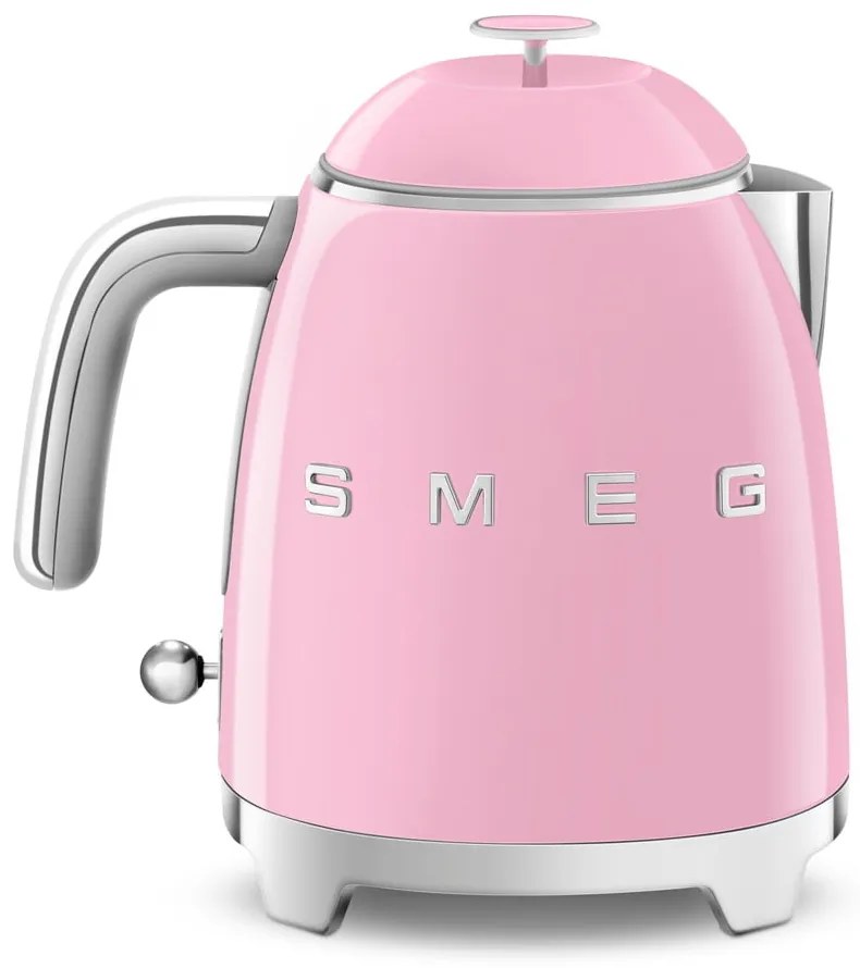 Ceainic electric roz din oțel inoxidabil 800 ml Retro Style – SMEG