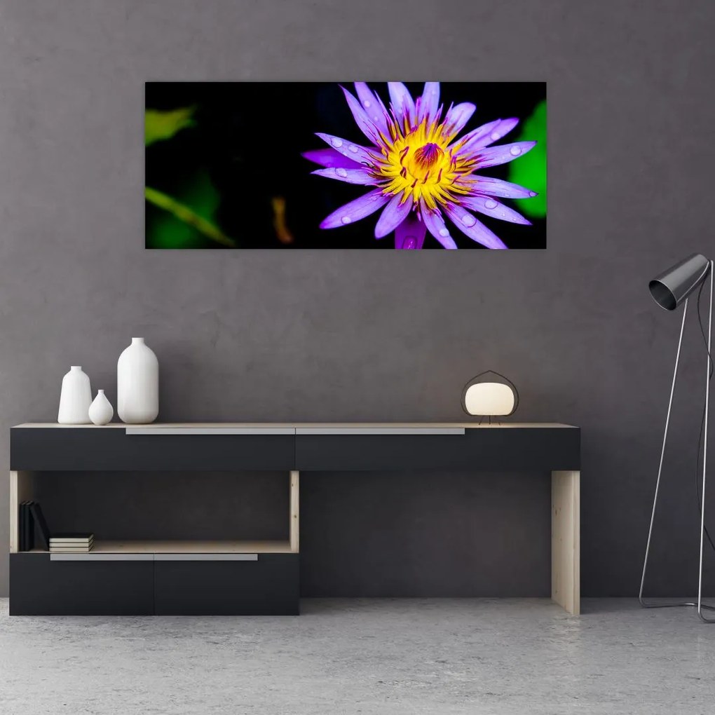 Tablou cu floare (120x50 cm)