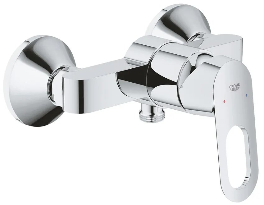 Baterie dus monocomanda Grohe Start Loop crom lucios