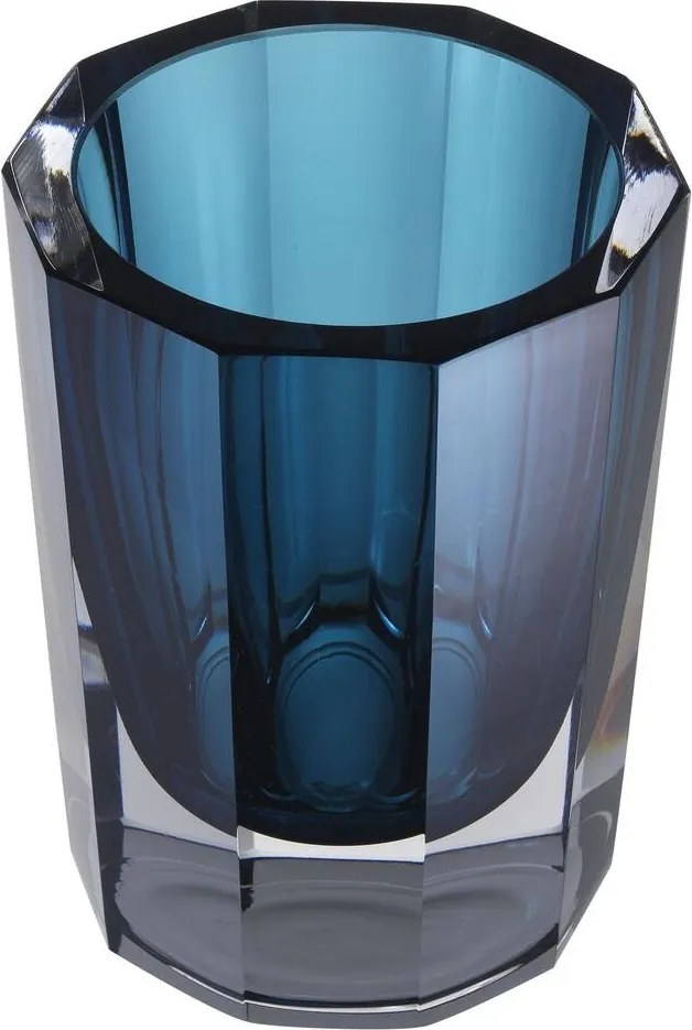 Vaza flori, Vas decorativ CHAVEZ S albastru 114815 HZ