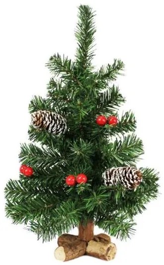 Decoratiune Craciun, brad cu conuri, 40 cm, Chomik