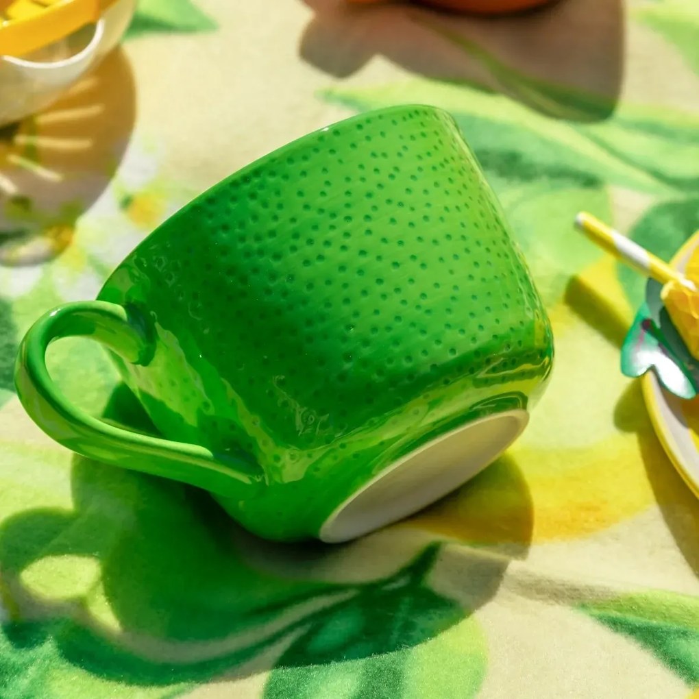 Altom Set de căni jumbo din ceramică Tropicanalime 470 ml, 2 buc.