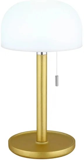 Lampă LED de masă Globo 21016M NORMAN LED/1,5W/3,7V 3000/4200/6000K alamă