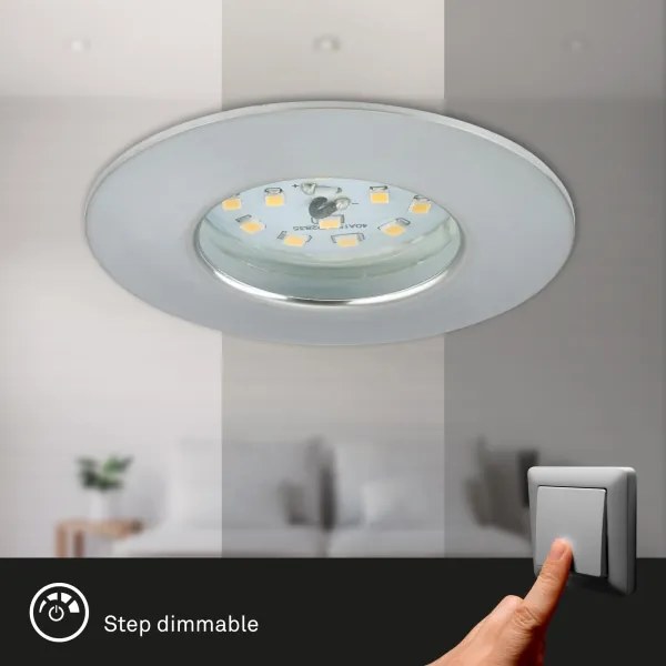 Corp de iluminat LED dimabil pentru baie ATTACH LED/6,5W/230V IP44 Briloner 7295-019
