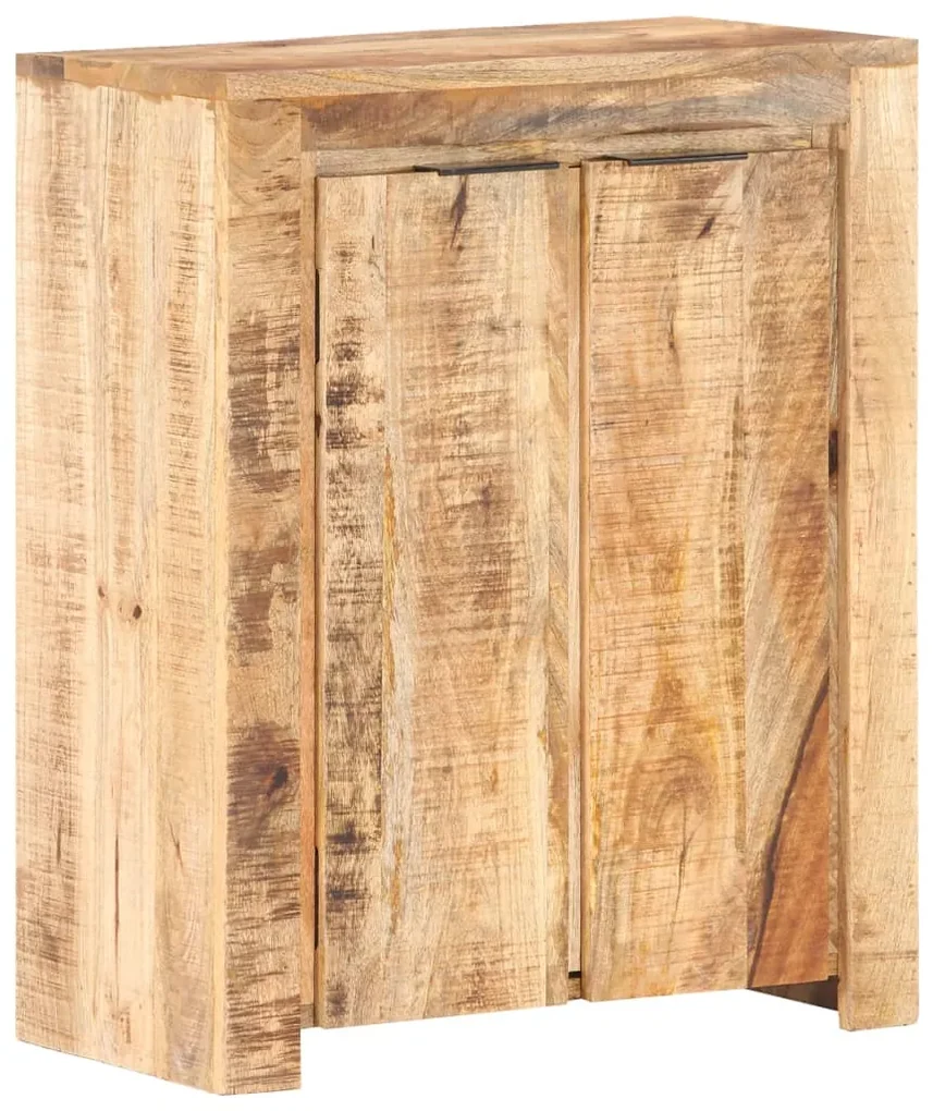320212 vidaXL Servantă, 59 x 33 x 75 cm, lemn de mango nefinisat