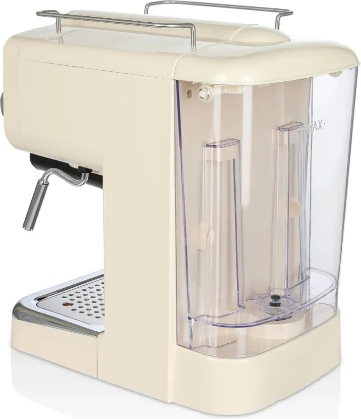 Espressor manual Zilan ZLN2992 Crem,15 Bar, 1.25 l, 1100W, Design Retro