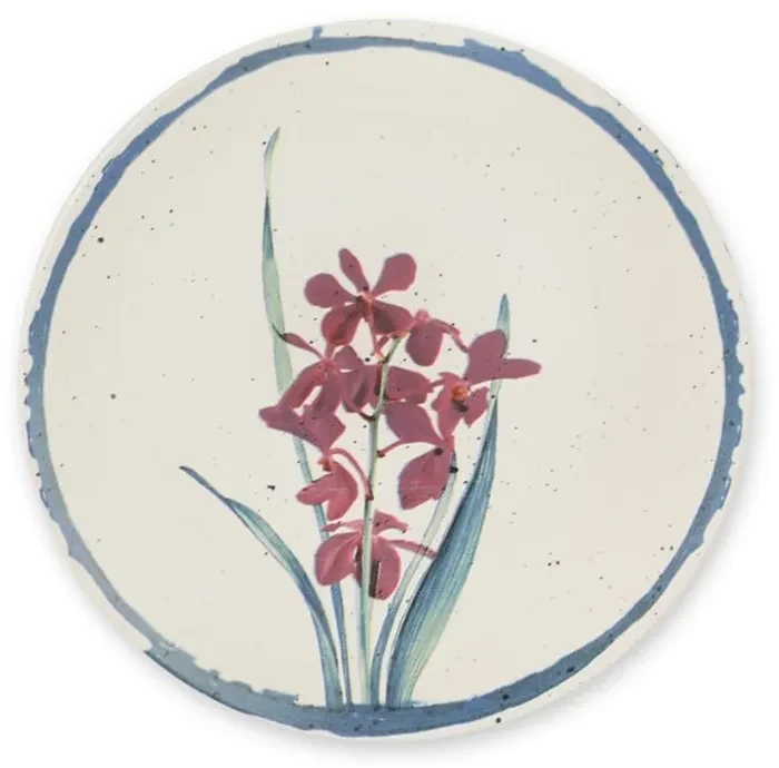 Set 6 farfurii din ceramică My Ceramic Flower, ø 25 cm | BIANO