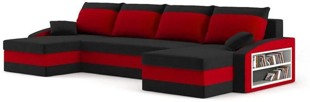 Expedo Canapea extensibilă în formă de U EVELYN 2,300x75x140,haiti 17/haiti 18,dreapta