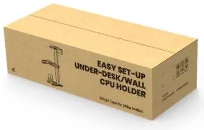 Suport pentru PC Brateck CPB-25, negru