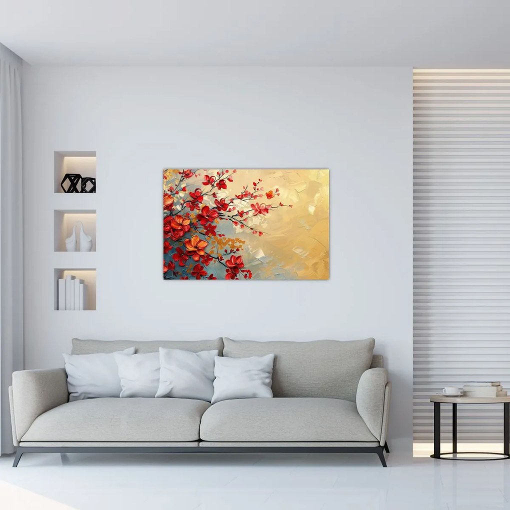 Tablou - Copac înflorit (90x60 cm)