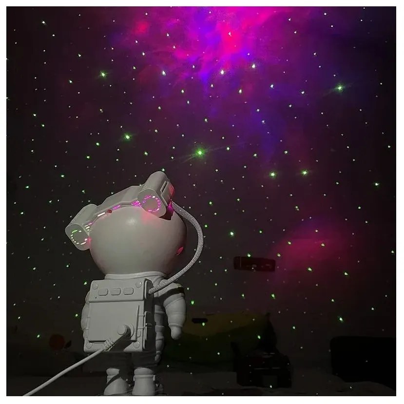 Izoxis Proiector de stele Astronaut cu telecomanda
