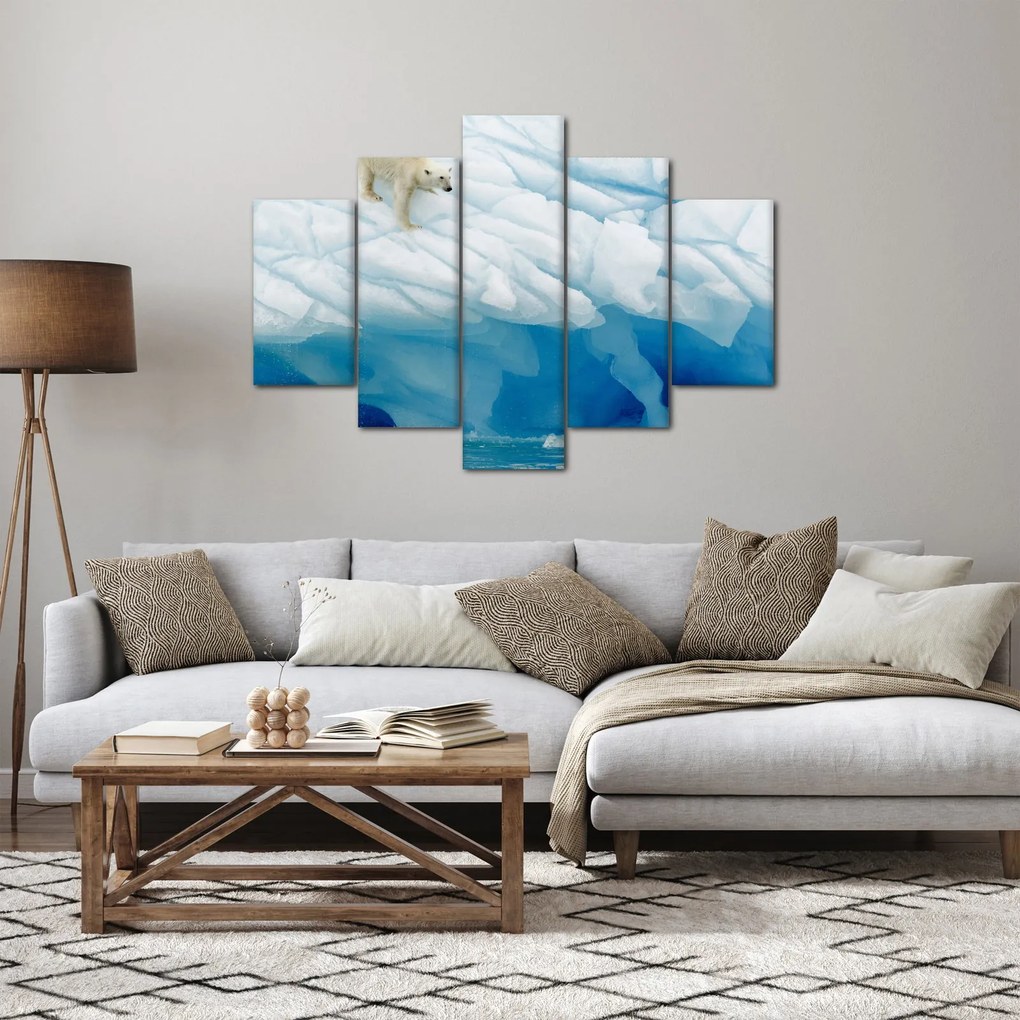 Tablou - Ursul polar (150x105 cm)