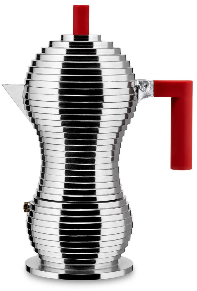 Aparat pentru espresso Pulcina, 300 ml, roșu- Alessi