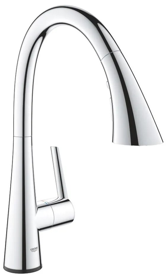 GROHE 30219002 - Baterie electronică pentru chiuvetă ZEDRA TOUCH, crom lucios