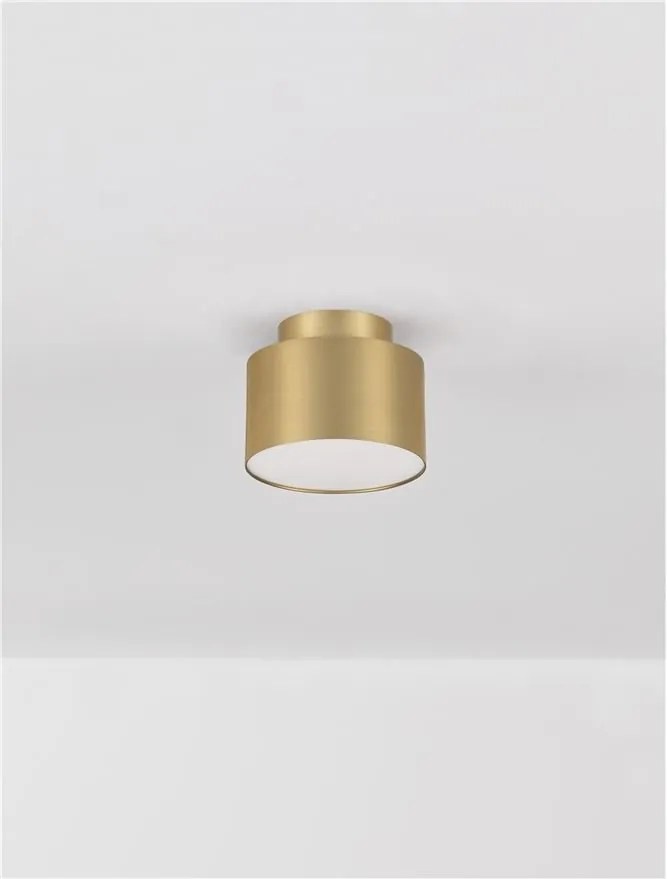 Spot LED aplicat diametru 11cm OZEN auriu, NVL-9695170
