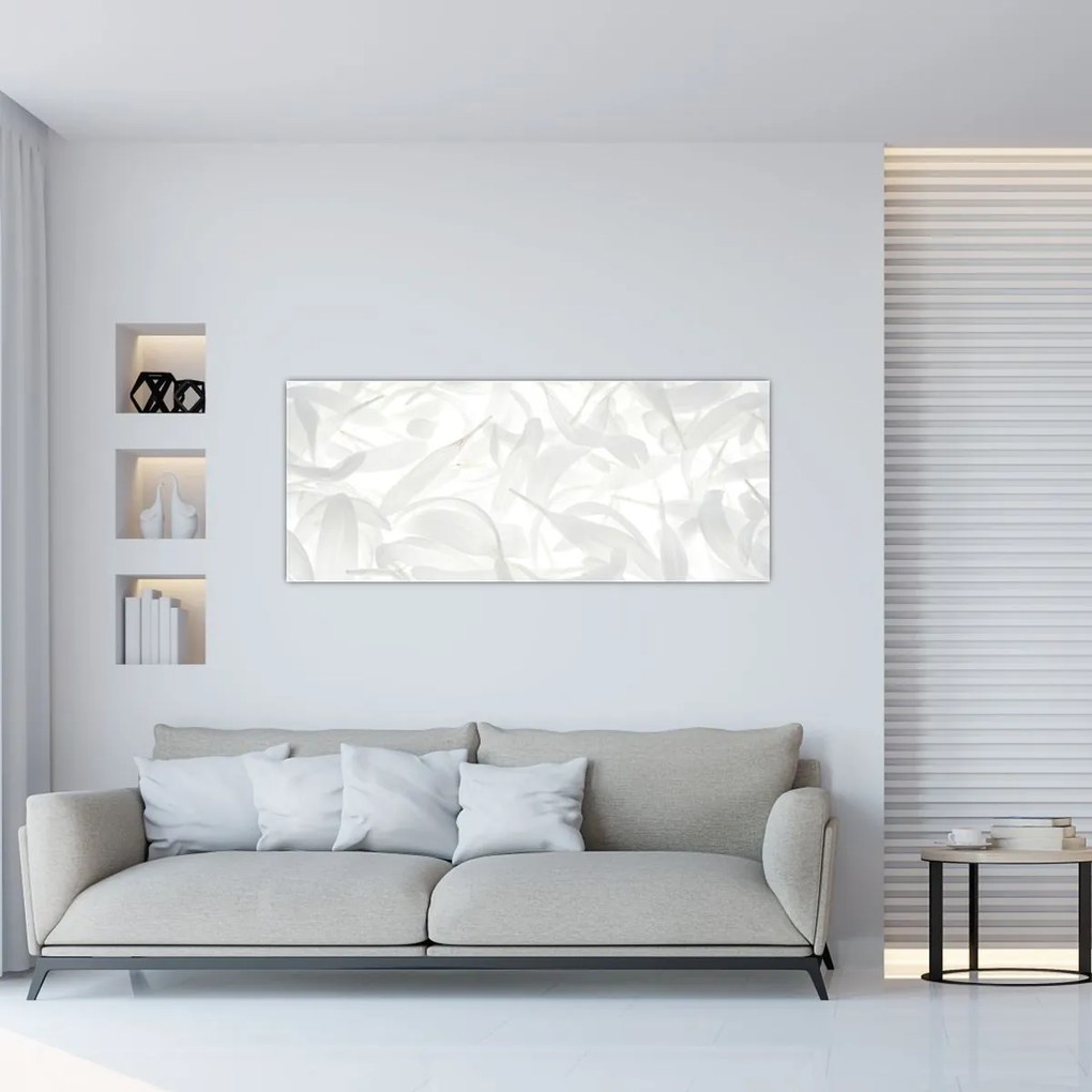 Tablou - Petale de frunze (120x50 cm)