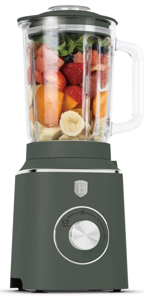 Blender cu bol sticla Green Matt Berlinger Haus BH 9707