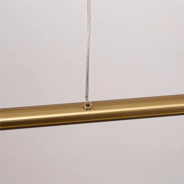Candelabru LED suspendat pe cablu MELECA LED/36W/230V 3000/4000/6000K 160 cm auriu